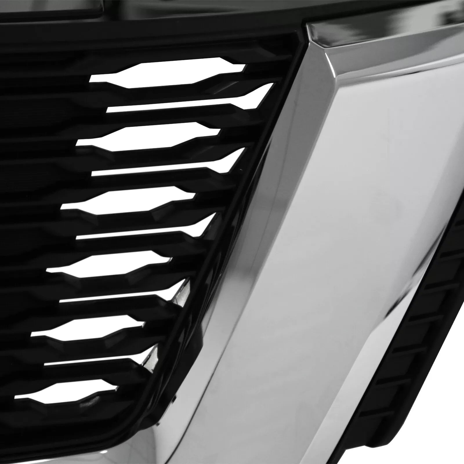 2017 2018 Nissan Rogue Front Chrome Bumper Grille