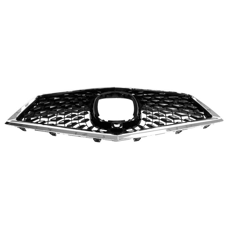 2017-2020 Acura MDX Front Upper Grille With Chrome Trim