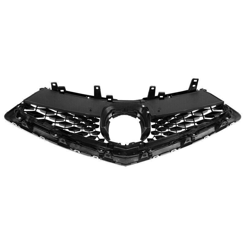 2017-2020 Acura MDX Front Upper Grille With Chrome Trim