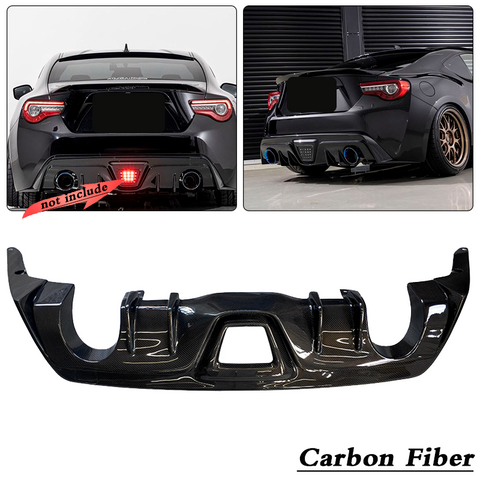 2017-2021 Toyota 86/FT86/GT86/FRS/ZN6T Carbon Fiber Rear Bumper Diffuser