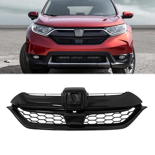 2017-2022 Honda  CR-V Black OE Style Honeycomb Upper Grille