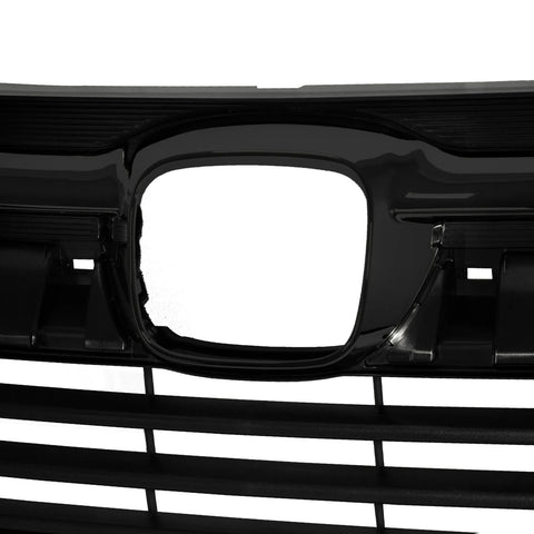 2018 2019 2020 Honda Odyssey Black Grille With Headlight Eyelid Molding