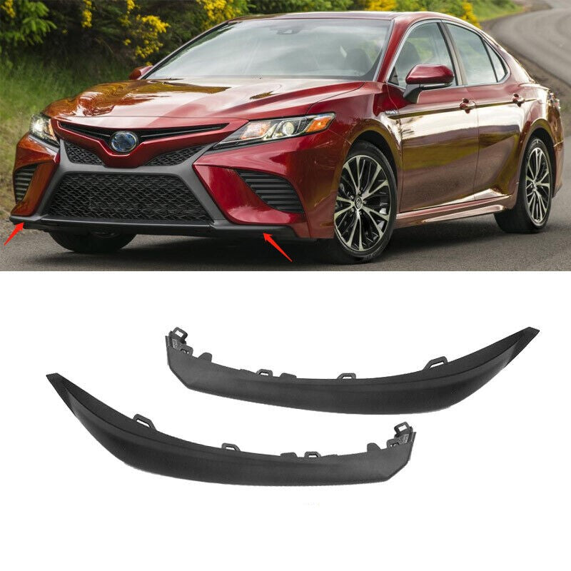 2018 2019 2020 Toyota Camry SE XSE Black Front Bumper Lower Trim