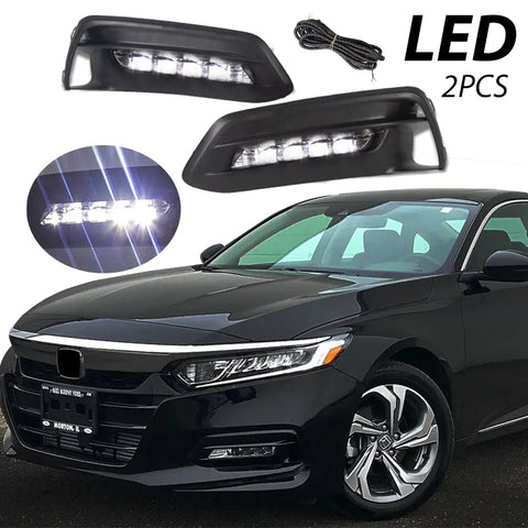 2018 2019 2020 Honda Accord 4DR LED Bumper Fog Lights