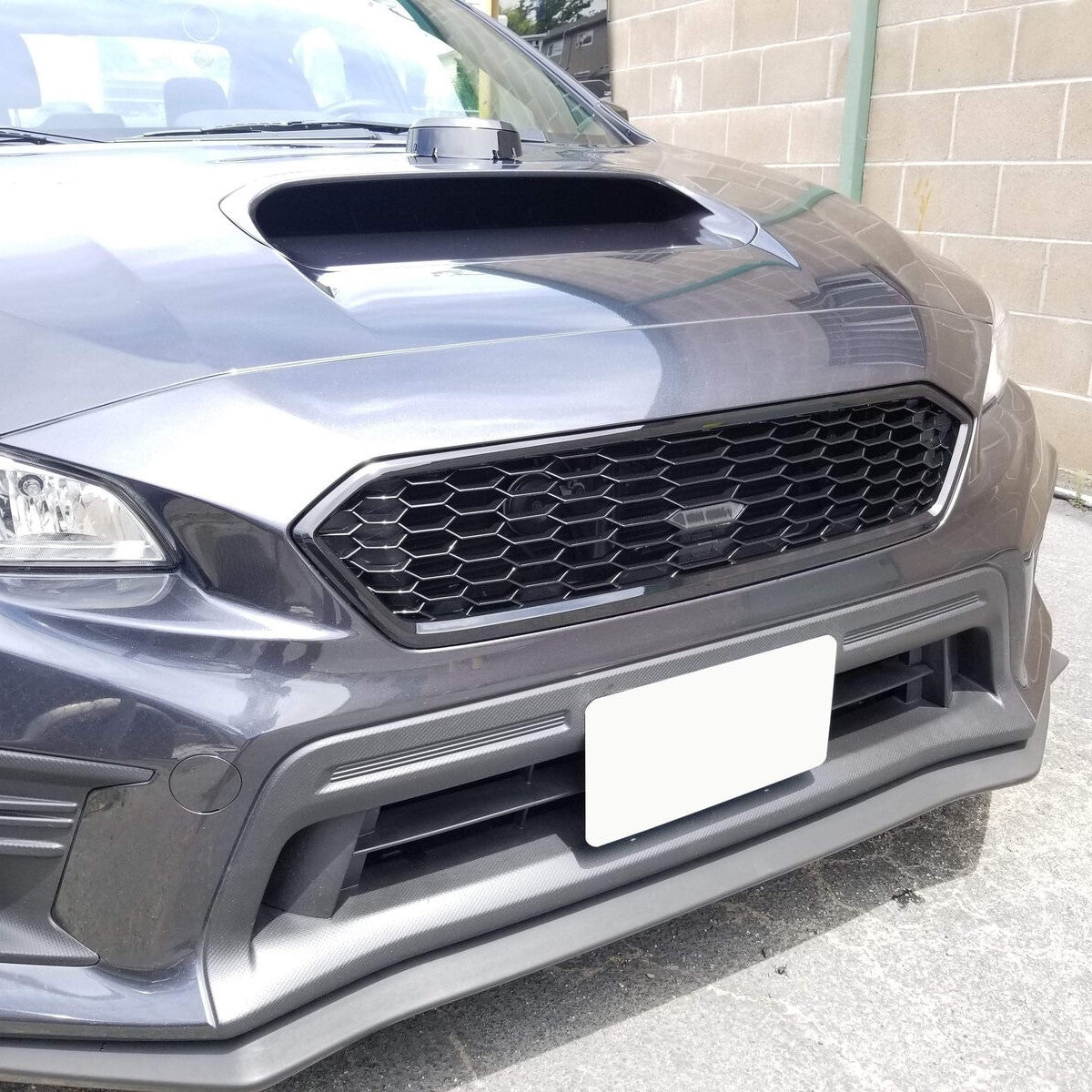 2018-2020 Subaru WRX STI Badgeless Front Bumper Upper Grille