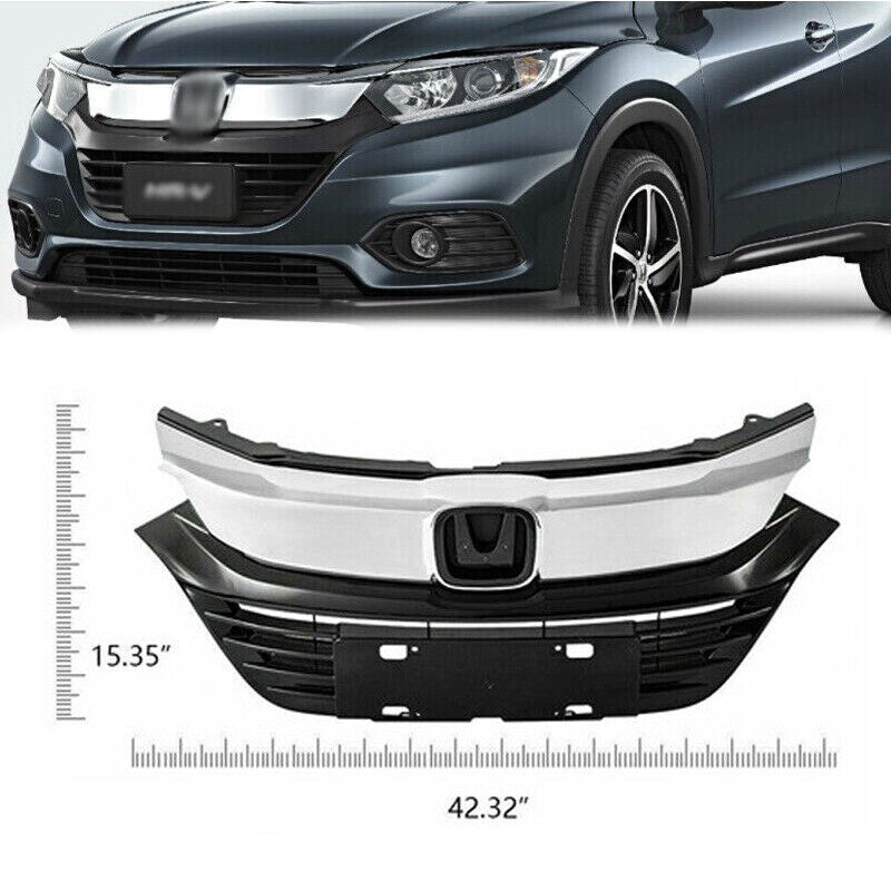 2019 2020 2021 Honda HR-V Front Hood Radiator Grille