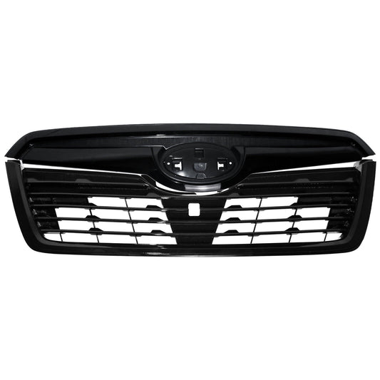 2019 2020 2021 Subaru Forester Glossy Black Front Bumper Grille