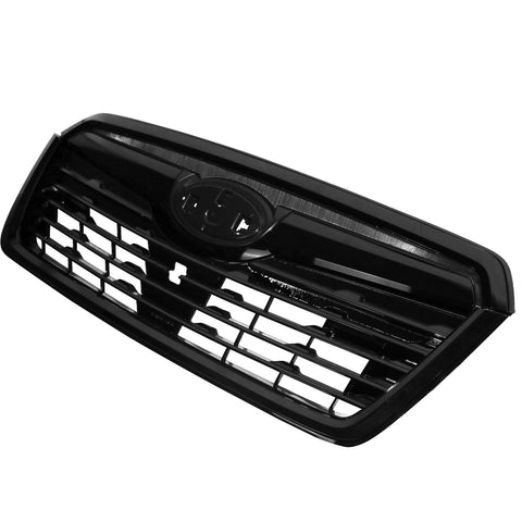 2019 2020 2021 Subaru Forester Glossy Black Front Bumper Grille