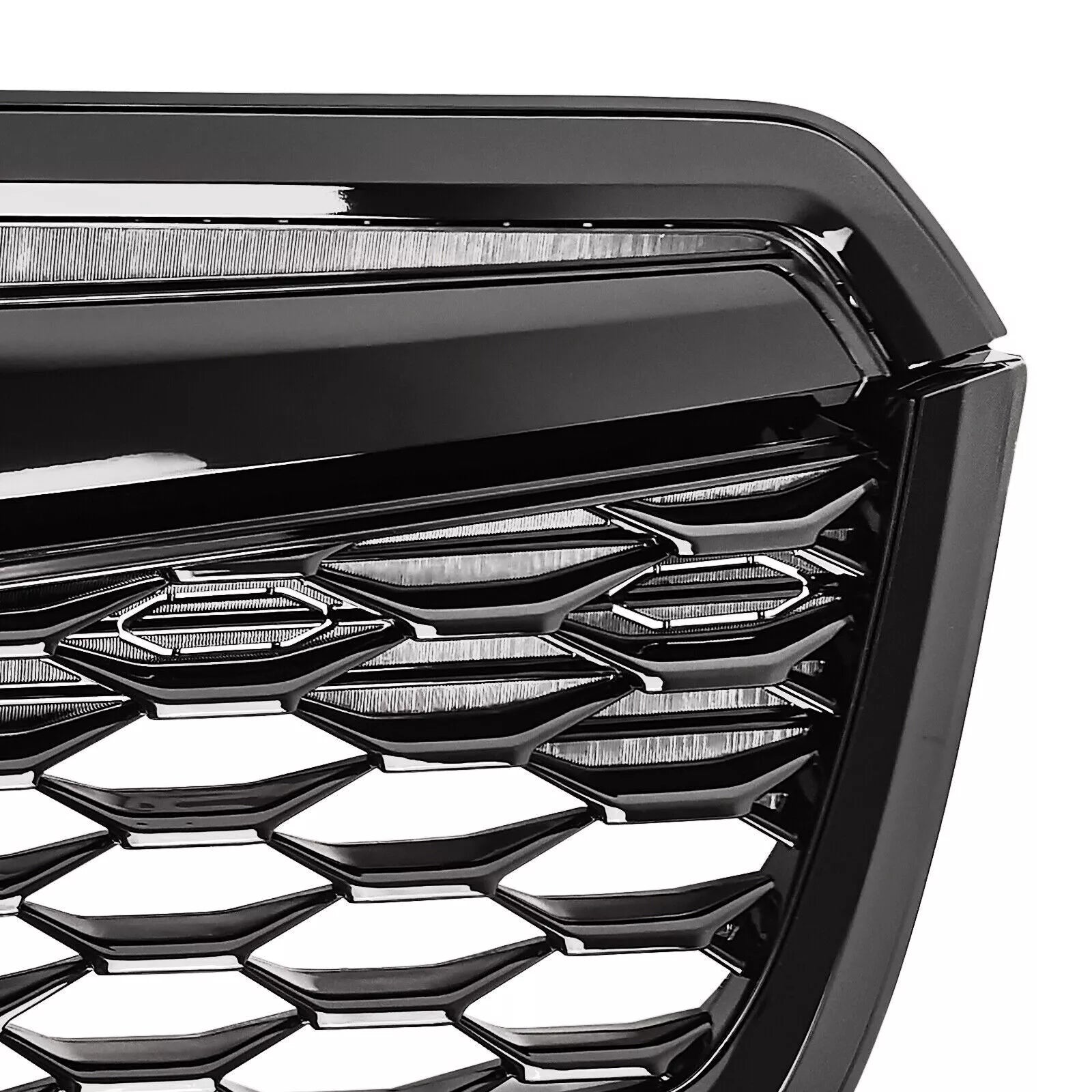 2019 2020 2021 Subaru Forester Glossy Black Honeycomb Front Bumper lower Grille