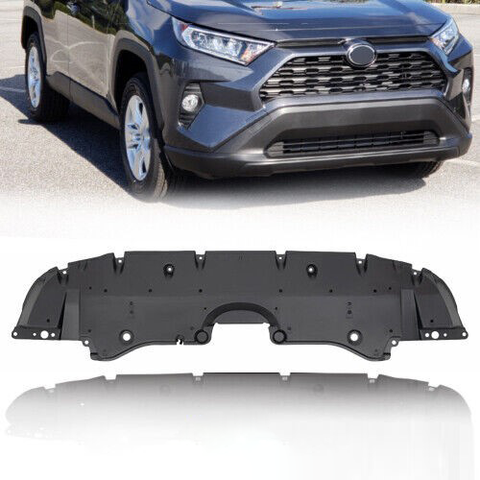 2019 2020 2021 Toyota RAV4 Black Engine Splash Shield Under Cover