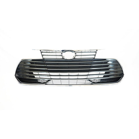 2019-2020 Toyota Avalon XLE/XSE Metallic Gray Chrome Front Bumper Grille