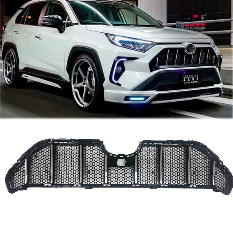 2019 2020 Toyota Rav4 Maserati Chrome Trim Front Bumper Grille 