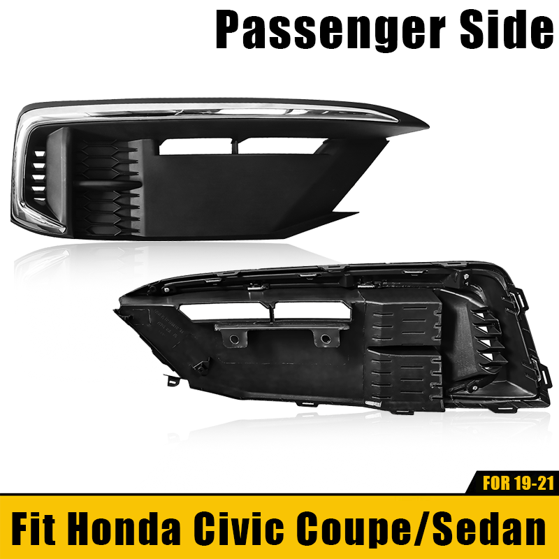 2019-2021 Honda Civic Coupe/Sedan Fog Light Covers