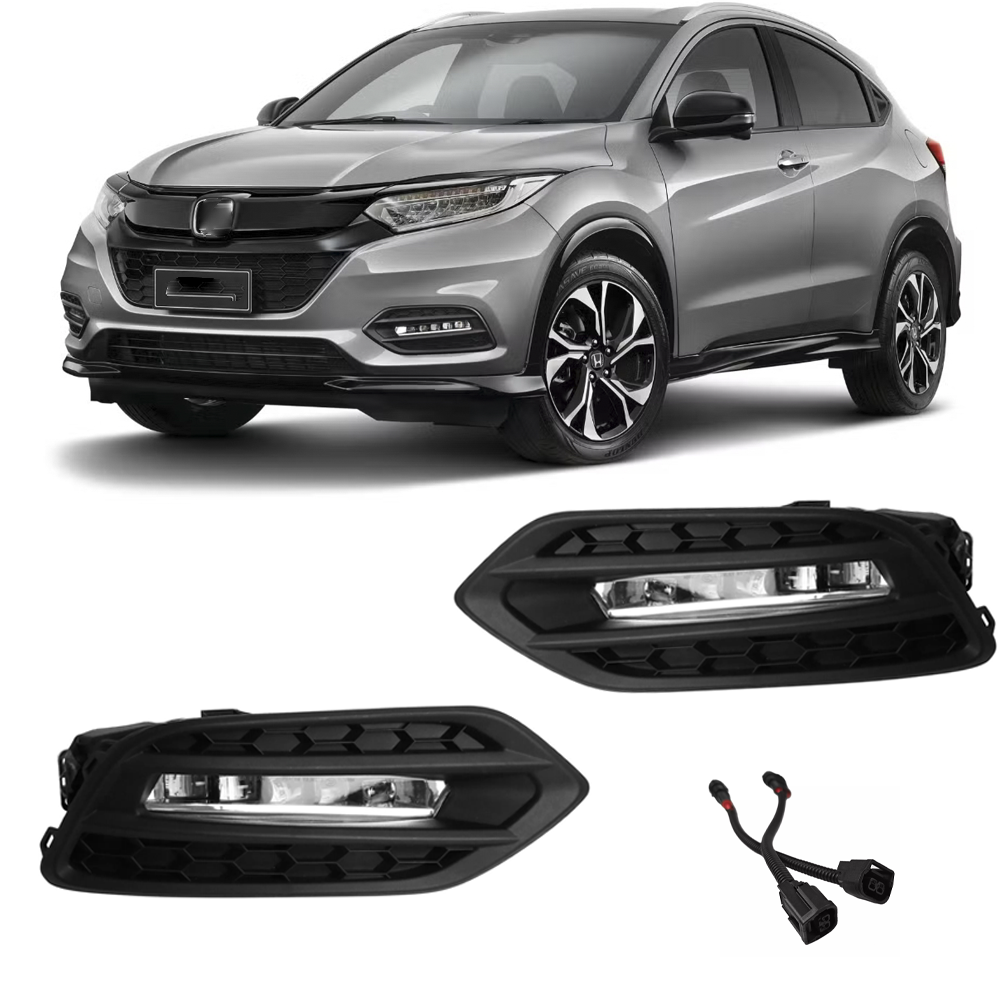 2019-2022 Honda HR-V Front Bumper LED Fog Lights 