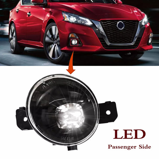  2019-2020 Nissan Altima Passenger Side LED Fog Lights With Bulbs 