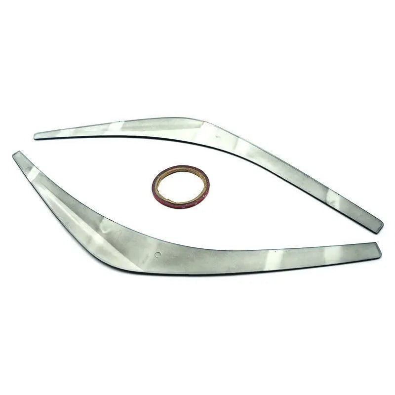 Evan-Fischer Dark Gray Grille Trim – 2019–2022 Toyota Corolla Hatchback Passenger Right Side – Direct Fit OE Style