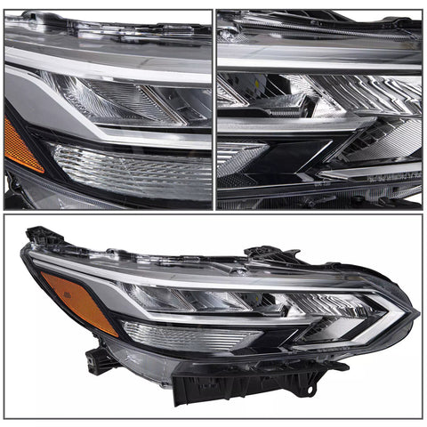 2020 2021 2022 Nissan Sentra 4DR LED Chrome Housing Headlights