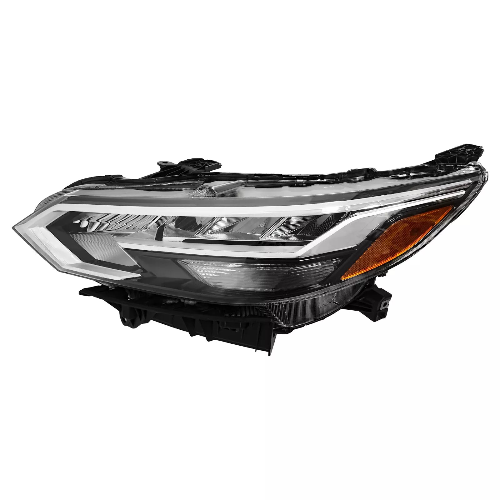 2020 2021 2022 Nissan Sentra 4DR LED Chrome Housing Headlights