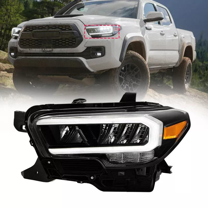 2020  2021 2022 Toyota Tacoma Limited TRD Left Full LED Headlight 