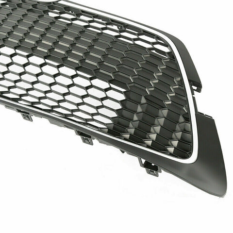 2020 2021 Toyota Corolla LE XLE Black Honeycomb Front Lower Grille Chrome Trim