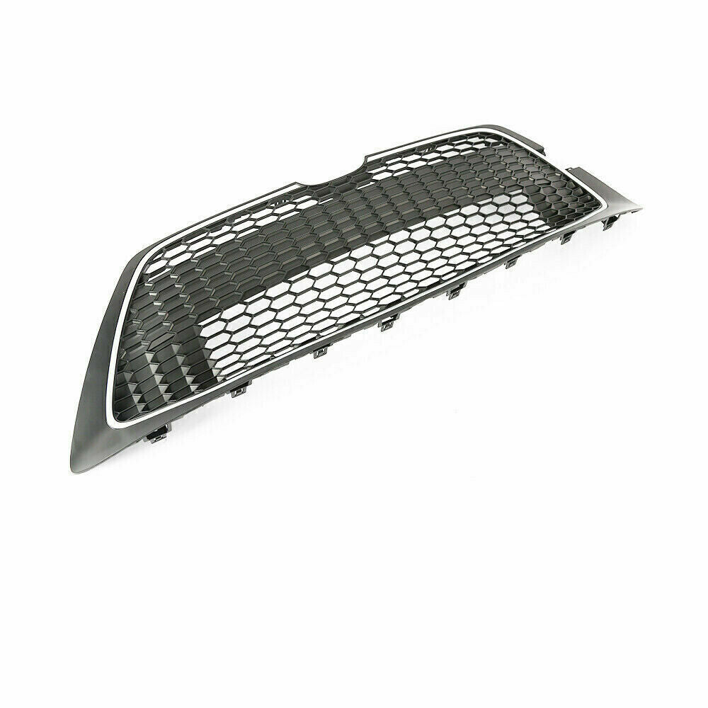 2020 2021 Toyota Corolla LE XLE Black Honeycomb Front Lower Grille Chrome Trim