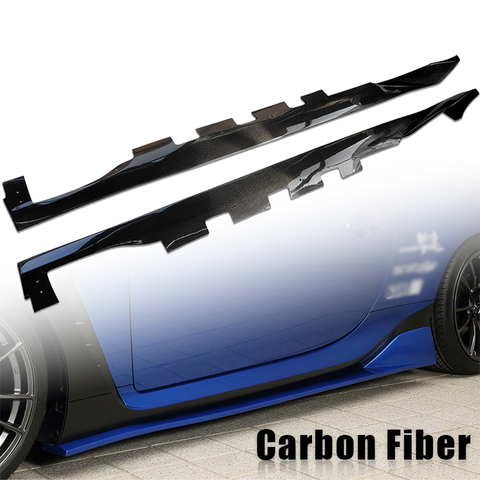 2022 2023 2024 Subaru BRZ Toyota GR86 Carbon Fiber Side Skirts