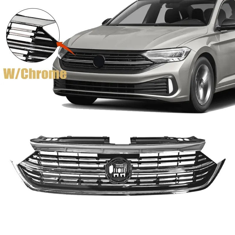 2022 2023 2024 Vw Volkswagen Jetta Bumper Upper Grille