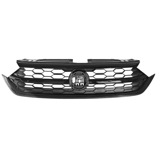 2022-2023 VW Volkswagen Jetta Front Bumper Gloss Black Upper Grille