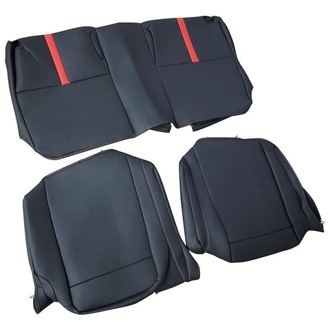 2022 2023 Toyota ZD8 GR86 ZN8/ SubaruBRZ car seat cover red & black PVC 7pcs