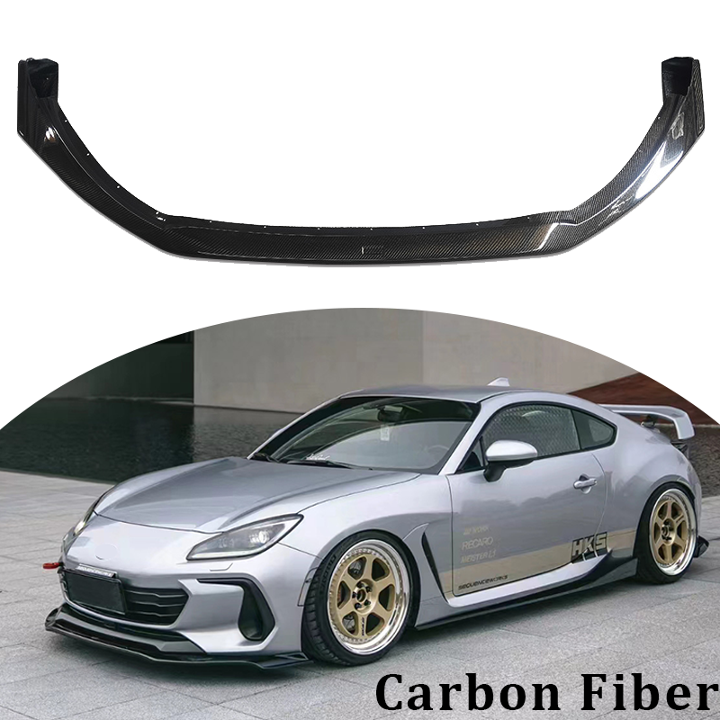 2022 2023 2024 Subaru BRZ Carbon Fiber Front Bumper Lip