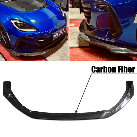 2022 2023 2024 Subaru BRZ Carbon Fiber Front Bumper Lip