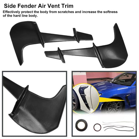 22-24 Toyota GR86 Side Fender Air Vent Trim