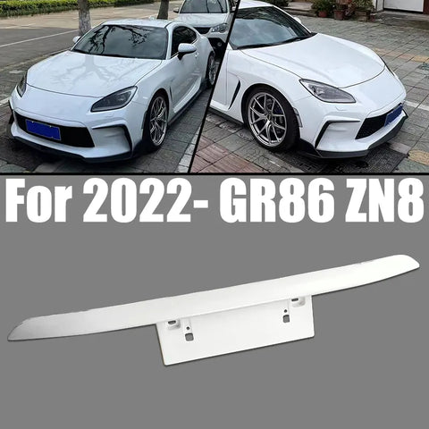 2022- GR86 ZN8 FRP Front Bumper Grille Garnish w/License Plate