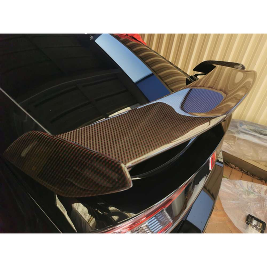 2022+ Honda Civic Hatchback FL5 Red Carbon Trunk Spoiler Wing