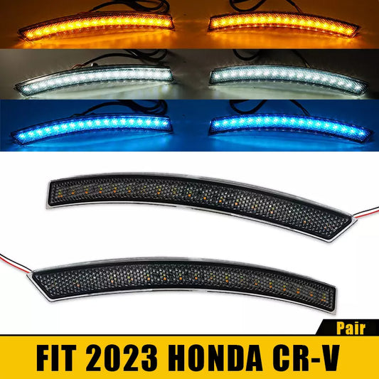 2023 2024 Honda CR-V LED DRL Three-Color Wheel Side Marker Signal Light