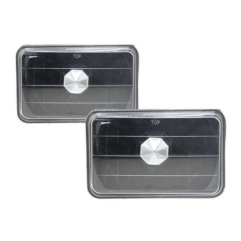 Black Housing Semi Sealed Beam Headlights