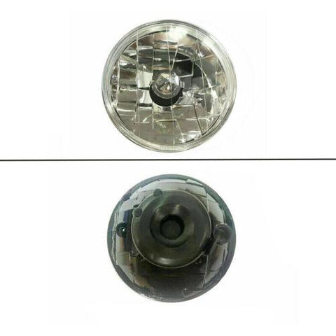 5.75 Inch Round Diamond Cut Headlights 