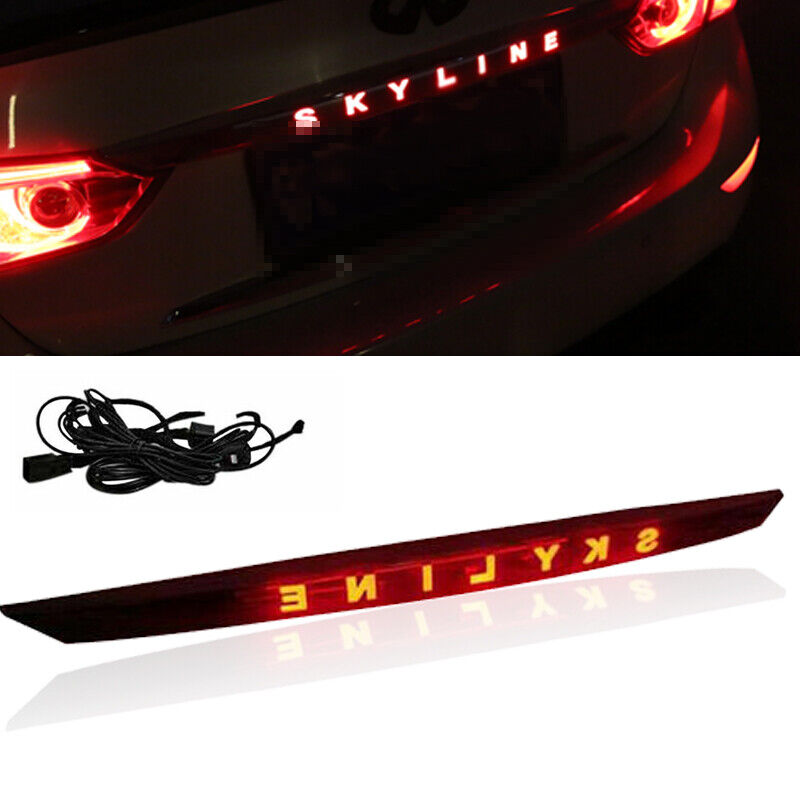 Infinity Q 50 Rear Led Trim 5PCS Fit 2014-2017 Infiniti Q50 Skyline V37 400R Style LED Rear Tail L ...