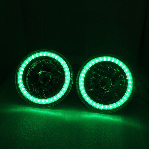 7 Inch Round RGB MULTI COLOR Headlights