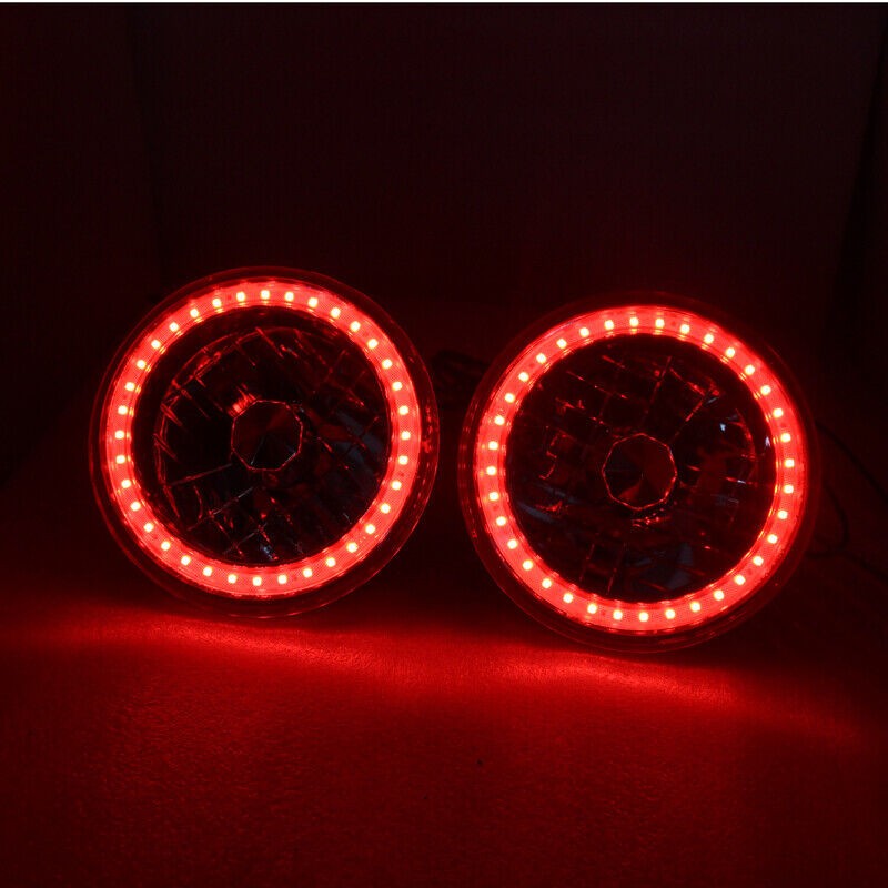 7 Inch Round RGB MULTI COLOR Headlights