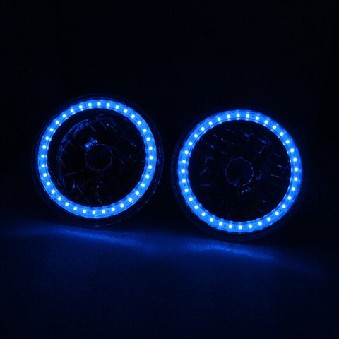 7 Inch Round RGB MULTI COLOR Headlights