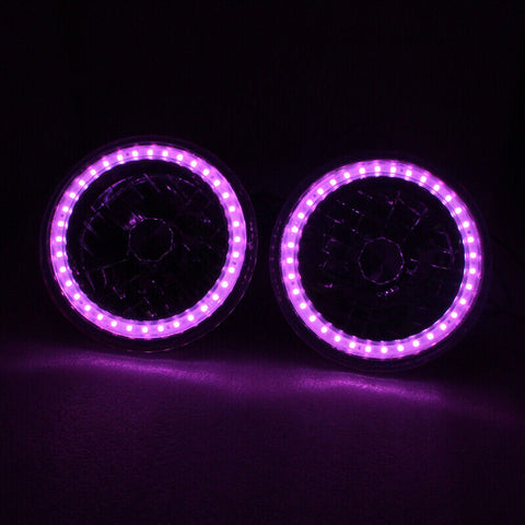 7 Inch Round RGB MULTI COLOR Headlights