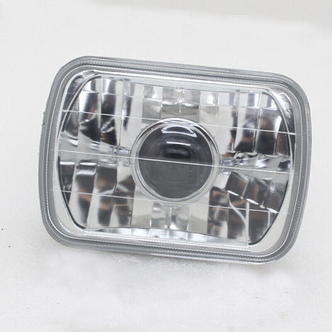 7x6 inch Square Glass Lens Diamond Cut Headlights