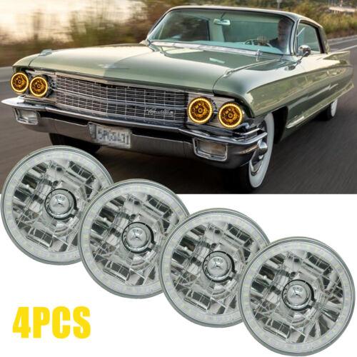 DeVille Chrome Halo Headlights