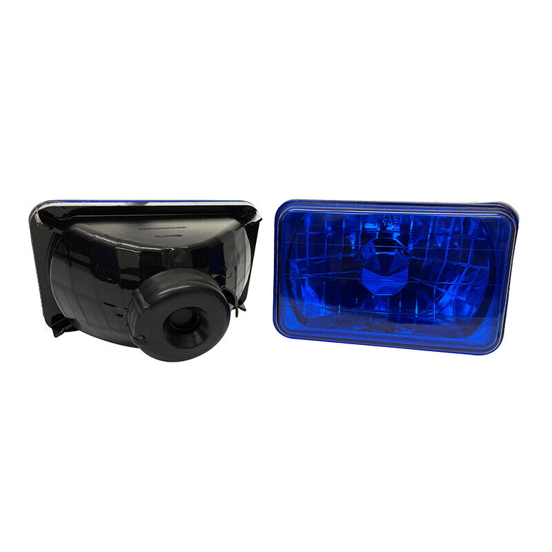 1980-1988 Monte Carlo 4x6" inch Blue Headlights