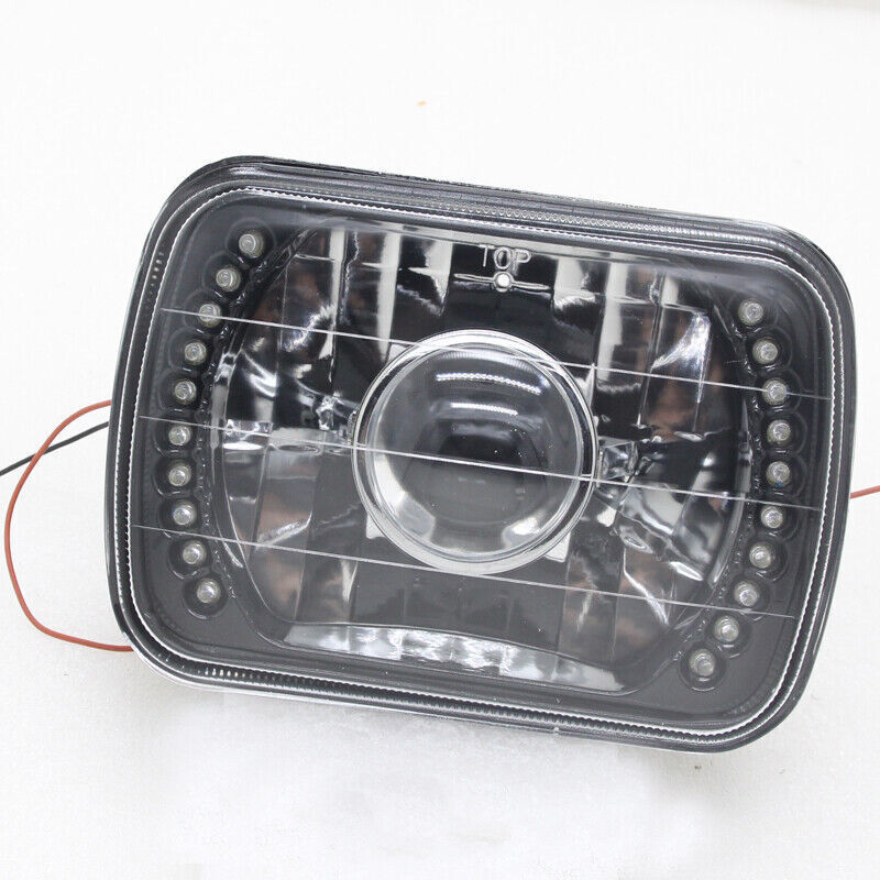 H4 7x6 LED HID Halogen Bulb Headlight