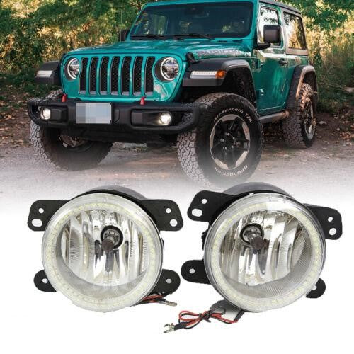 Jeep Wrangler LED Bumper Fog Lights 