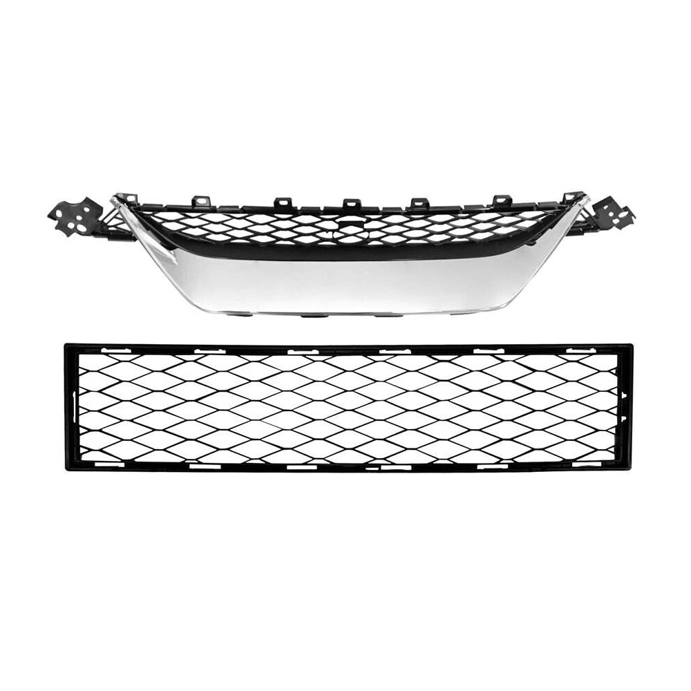 Nissan GTR Bumper Black Grill&Lower Grille