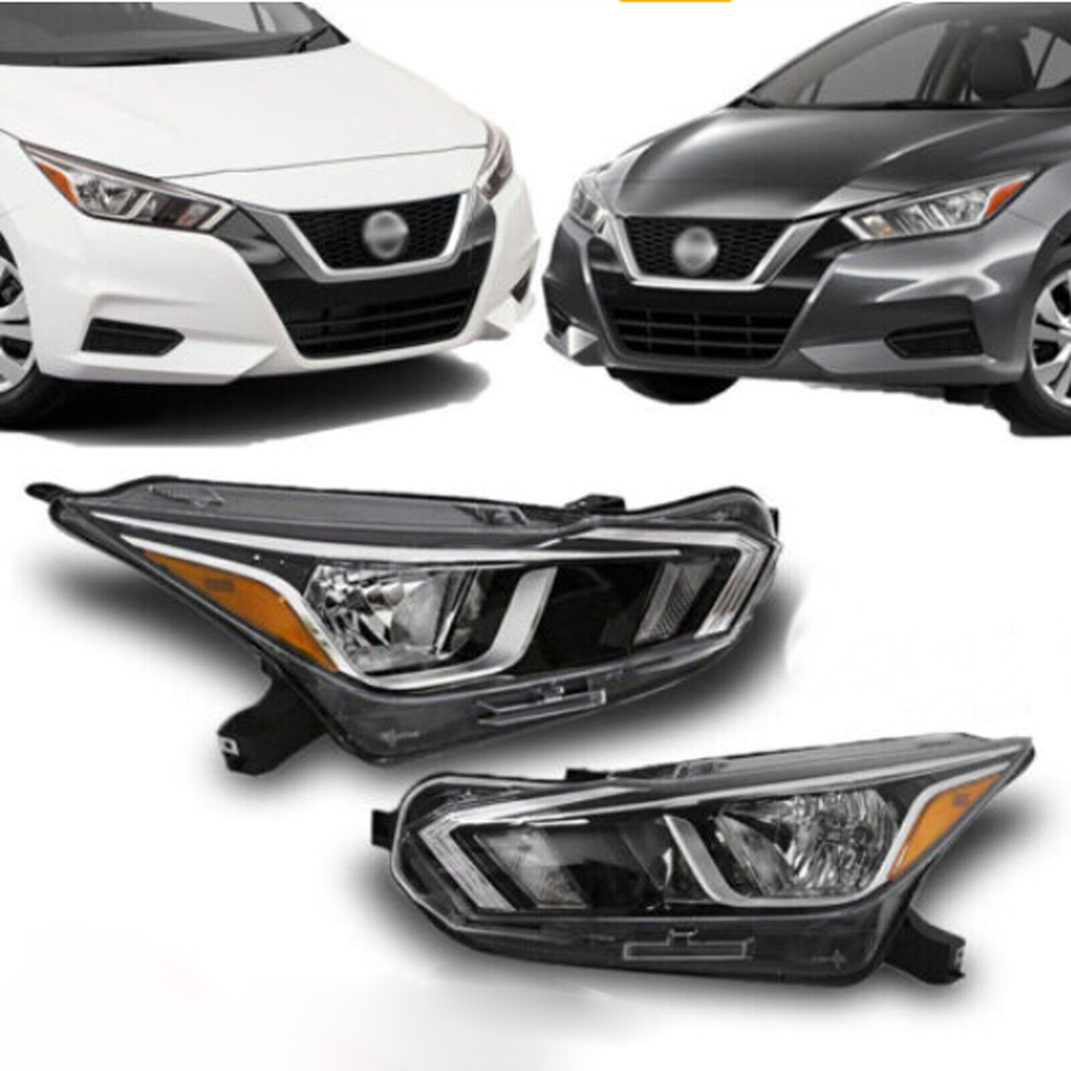 Nissan Versa Halogen Headlights