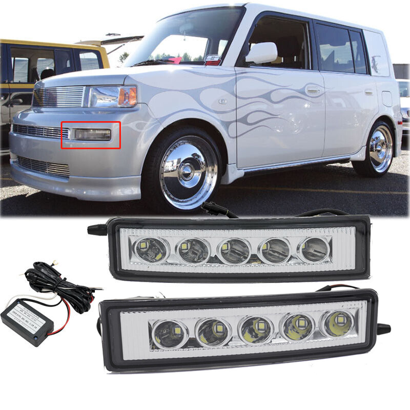 2003-2007 Scion XB  LED Fog Lamps With Bulb Switch